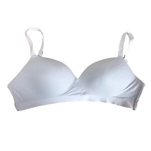 Soma Enbliss Wireless Bra White Padded Seamless Comfort 42C 570148560